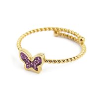 Ring Marlù Woman Time to in Steel Cristallo 18AN030GP-M - 18AN030GP-M